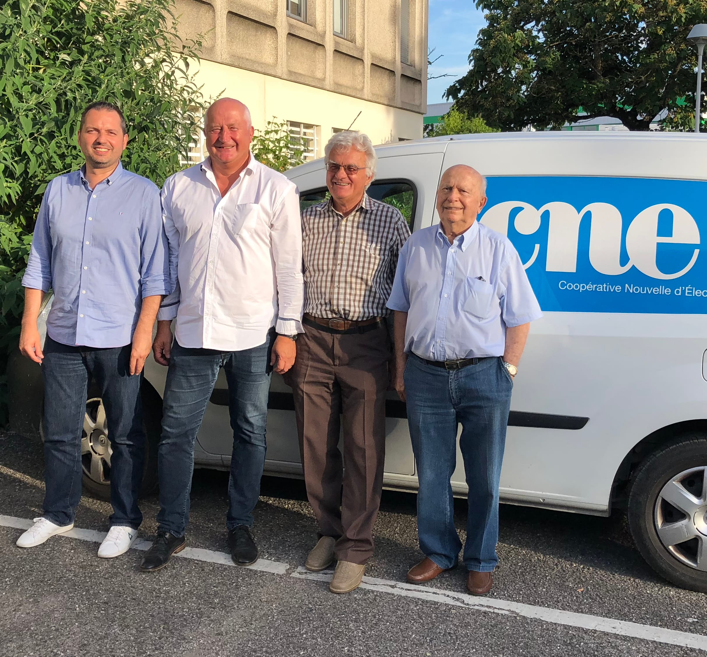 Les différents PDG de la CNE