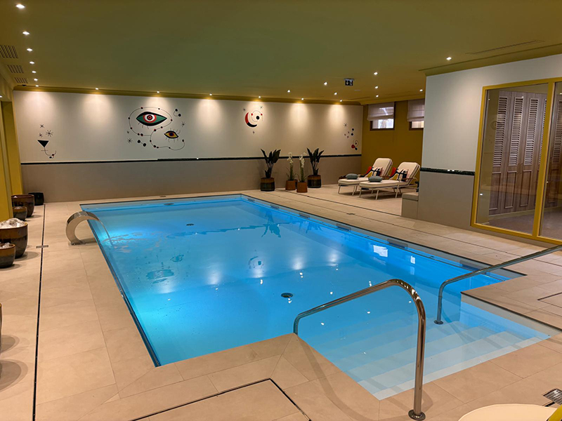 Piscine d'un chantier à l'Ilot Foch Roanne